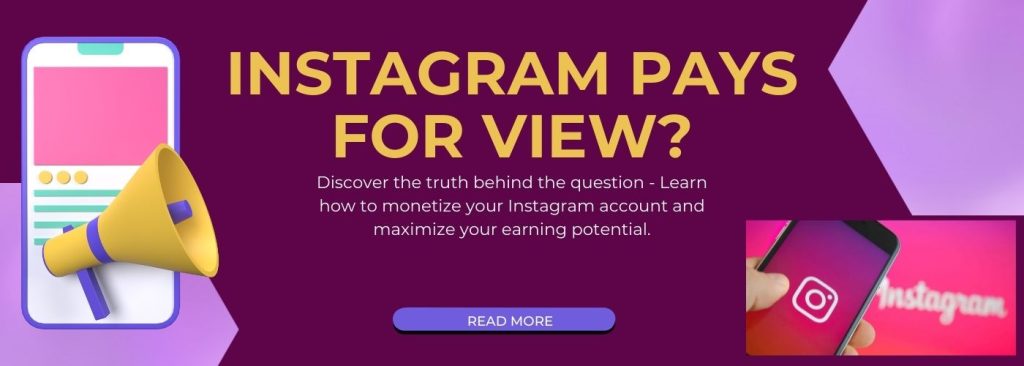 does instagram pays you for views
