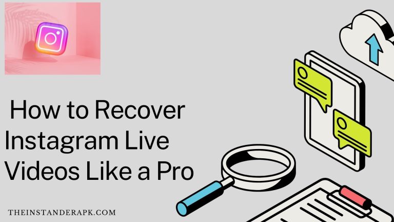 Unlock the Secret: How to Recover Instagram Live Videos Like a Pro